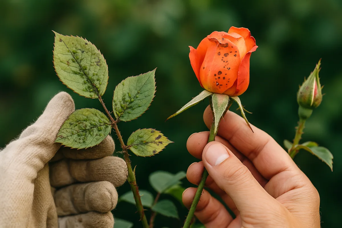 Come riconoscere i parassiti delle rose? Segnali da non ignorare per salvare le piante