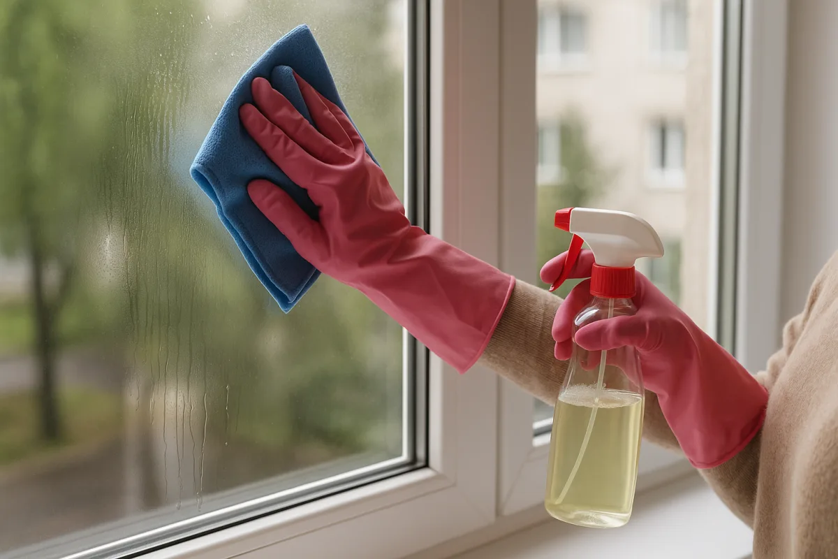 Come pulire i vetri senza lasciare aloni? Il rimedio naturale che funziona meglio di molti detersivi