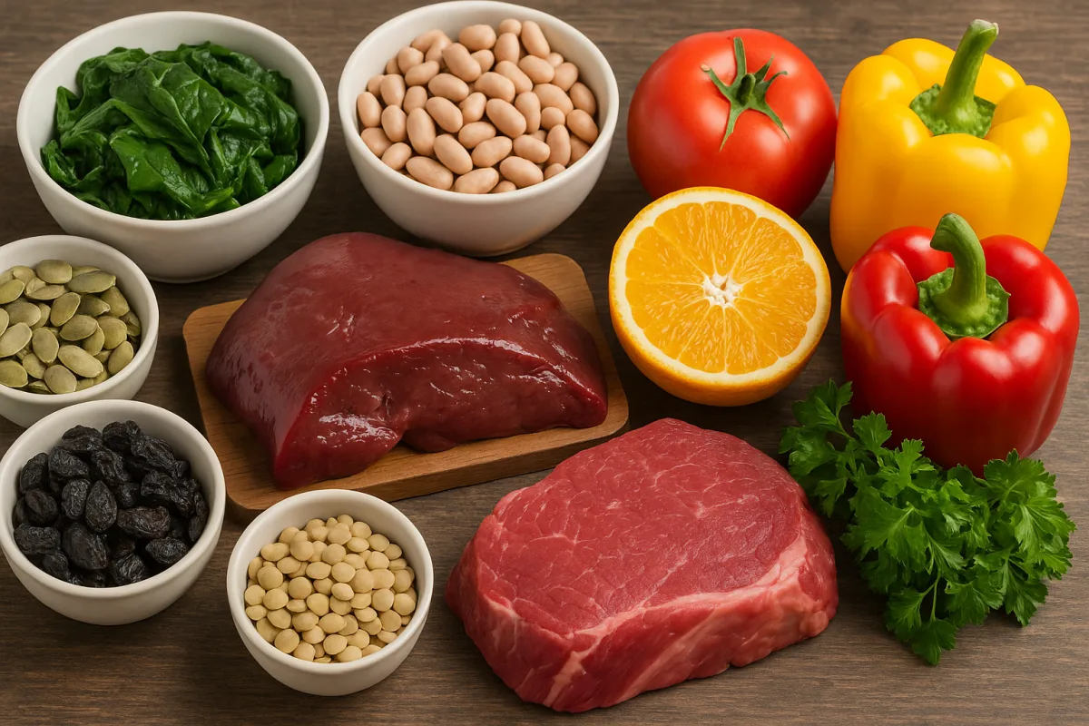 Come abbinare alimenti per aumentare il ferro: combinazioni vincenti spiegate dagli esperti