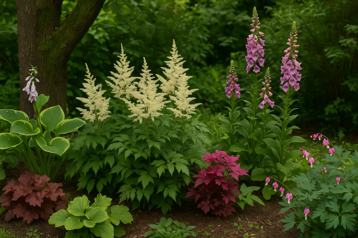 Le migliori piante da ombra per il giardino: specie resistenti che fioriscono senza sole diretto