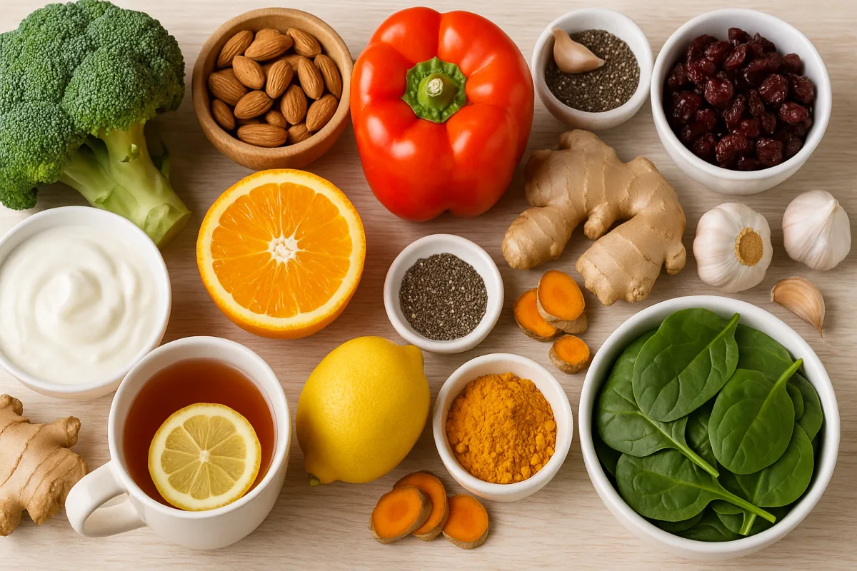 Alimenti che rafforzano le difese immunitarie: come inserirli facilmente nella tua giornata