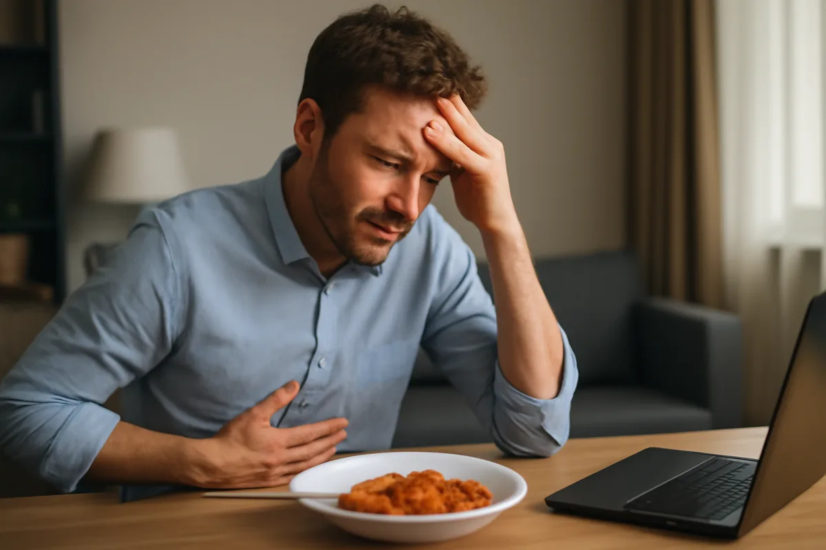 Gastrite e stress: il legame che peggiora i sintomi senza che tu lo noti