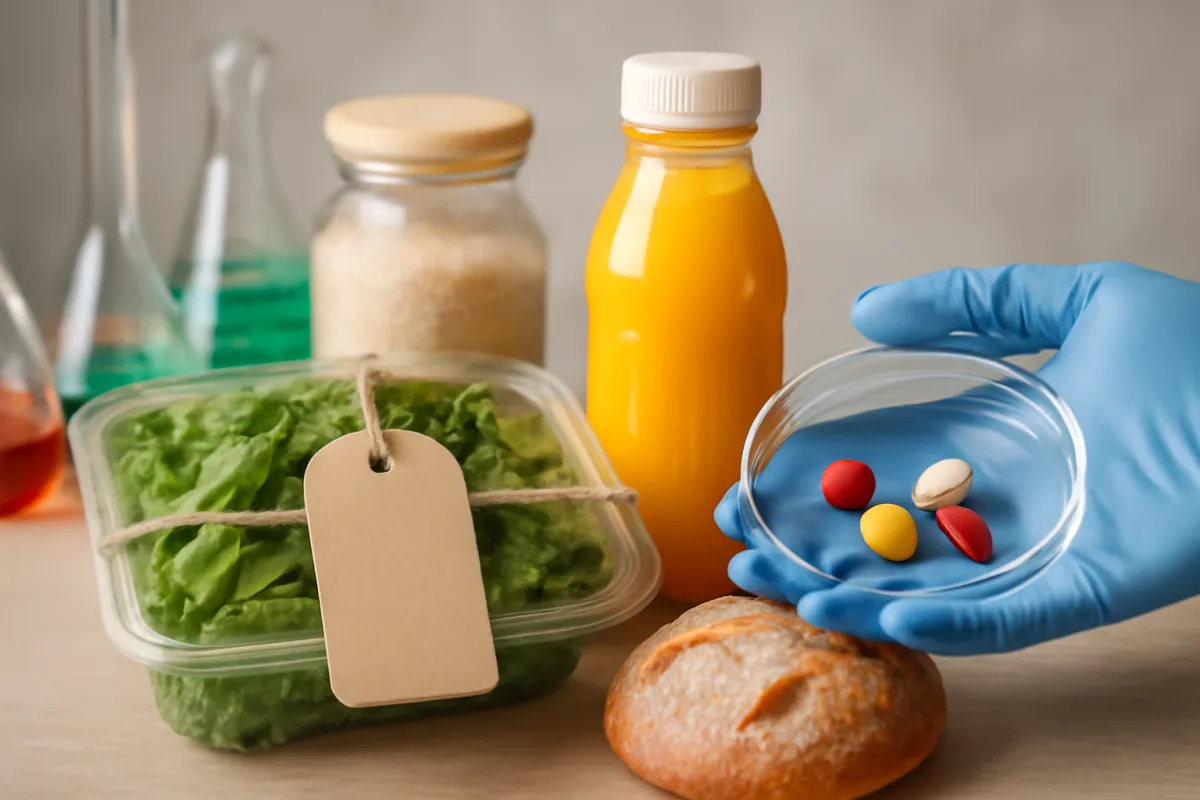 Additivi alimentari nei prodotti bio: quelli che compaiono anche sulle etichette pulite