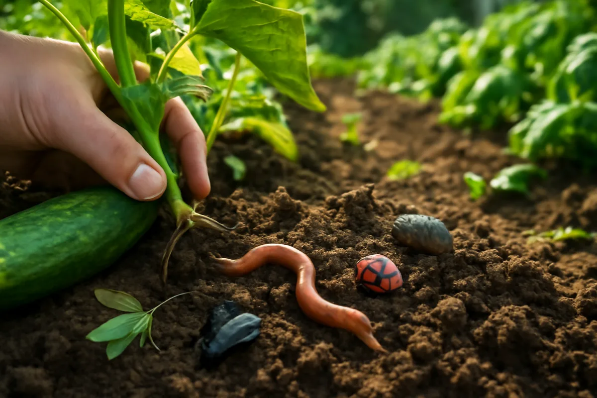 Insetti del suolo nell'orto: quelli utili da non eliminare mai