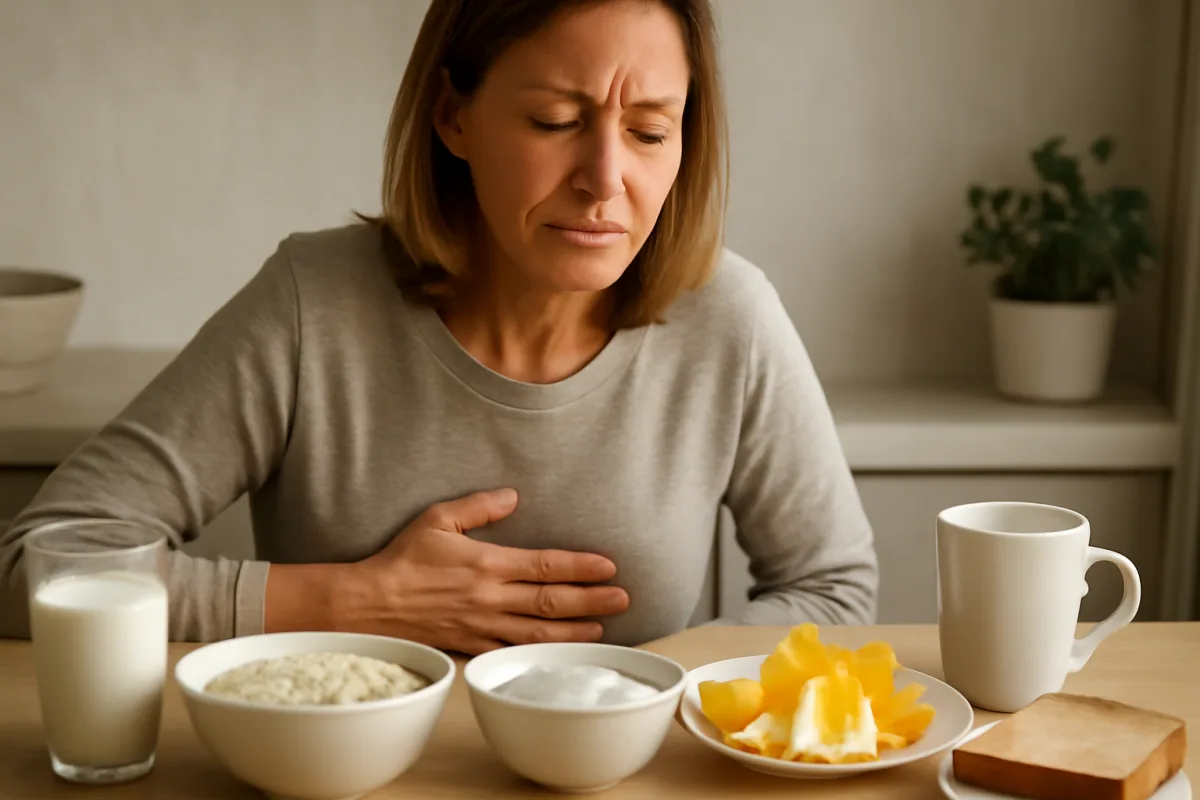 Cosa mangiare a colazione con la gastrite: gli alimenti che non irritano