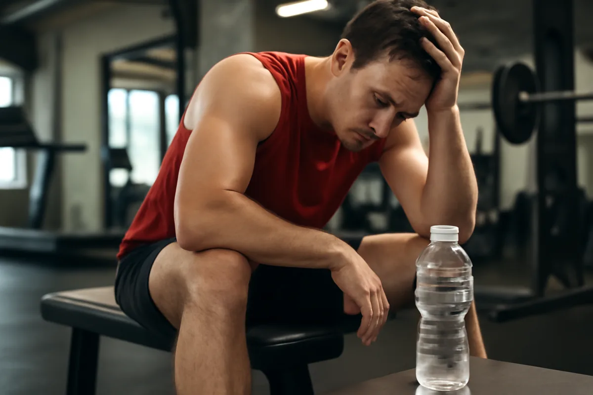 Sete durante l'allenamento in palestra: il segnale che arriva sempre troppo tardi