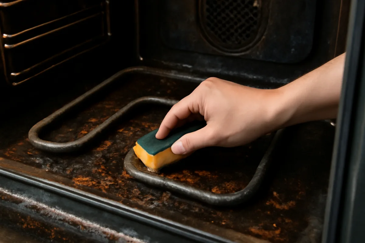 Resistenza del forno elettrico incrostata: il passaggio che quasi nessuno fa