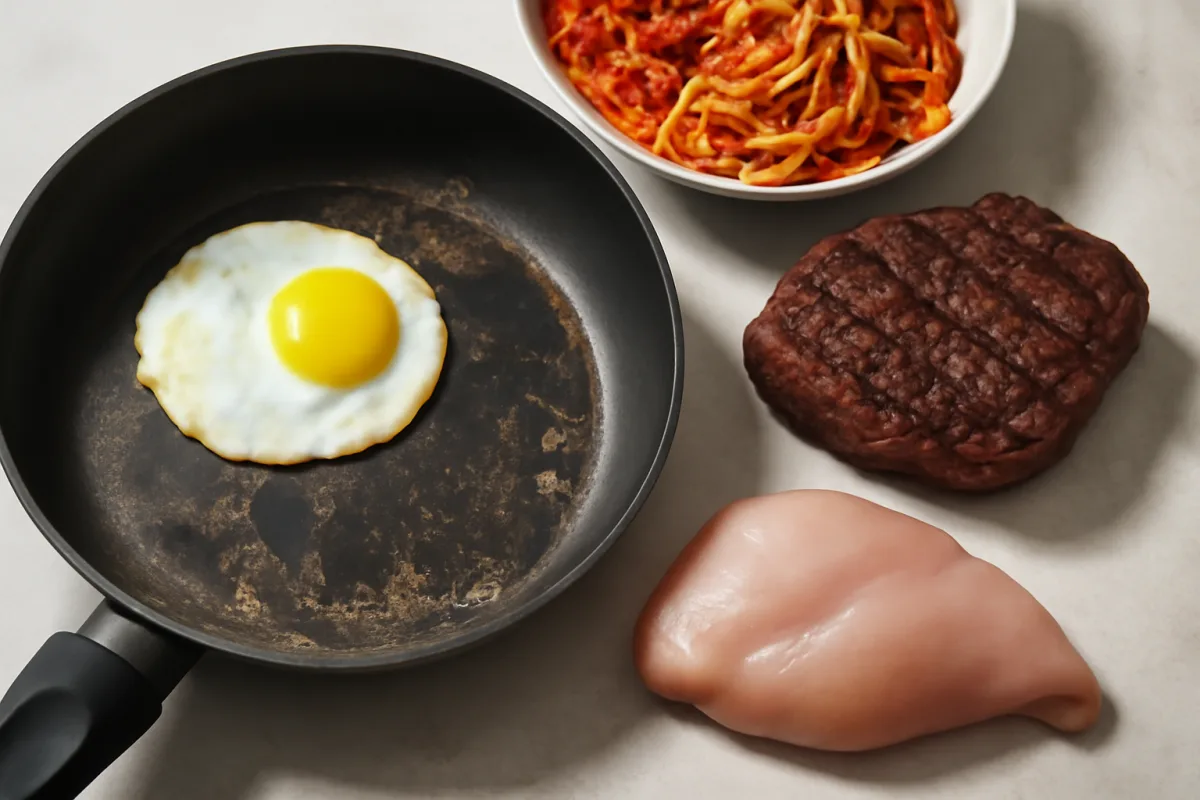 Cosa cucinare nelle pentole antiaderenti: i cibi che deteriorano il fondo prima del tempo