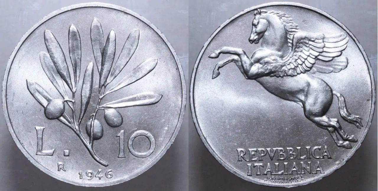 This ten lire with Pegasus is worth 4,500 euros: here’s what.  Photo