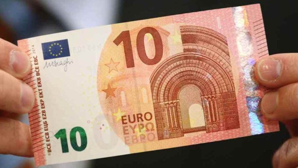 Se trovi questo simbolo sulla banconota da 10€