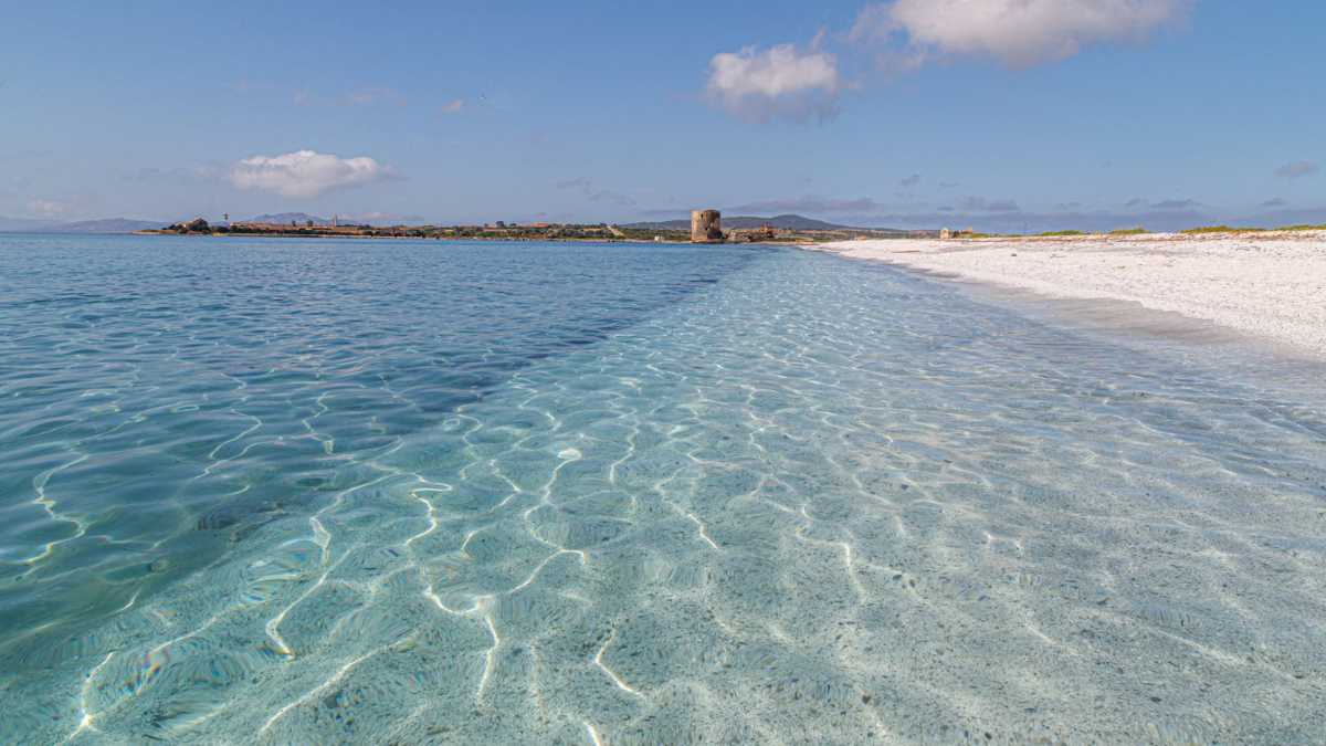 Vista panoramica di Cala Rossa a Favignana, meta ideale per un soggiorno rilassante.